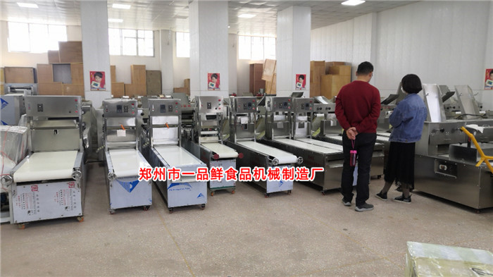 客戶考察面食批發生意項目1